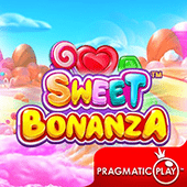 Sweet Bonanza game cover icon showing fruit and candy cluster symbols